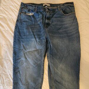 Abercrombie & Fitch Women’s Curve Love 90s Straight Ultra High Rise Jeans 34/18R